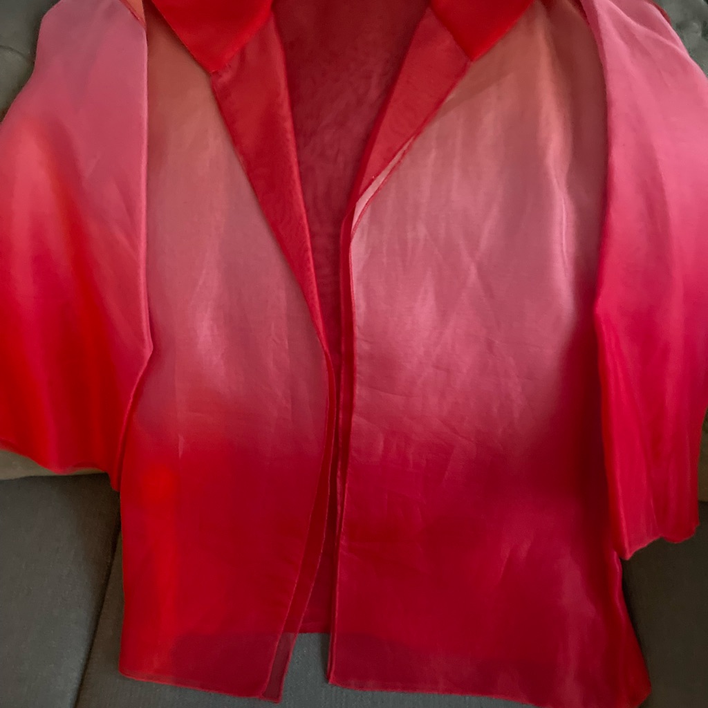 Special! Beautiful 100% Silk 3-Piece Red Pants Outfit $33